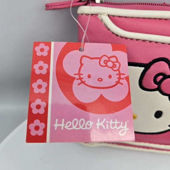 Sanrio Hello Kitty Pink Wallet with Mirror Vintage 2003 - Picture 4 of 11